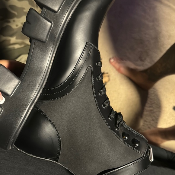 Prada Black Chunky Sole Boots - Picture 5 of 6